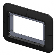 Victron GX Touch 50 adapter for CCGX cut-out